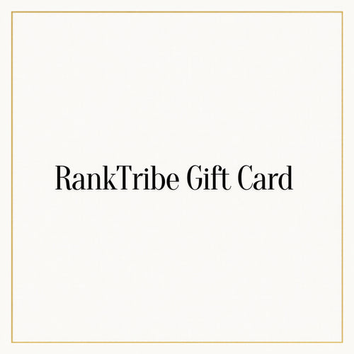 RankTribe Gift Card in the store's colors