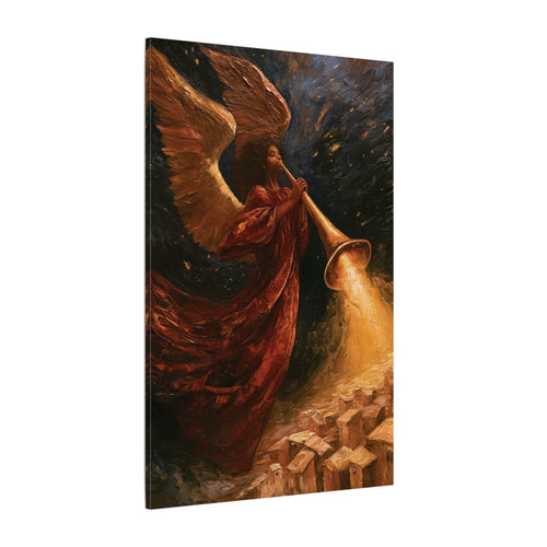 The Herald canvas: angled view from the other side showing the canvas depth